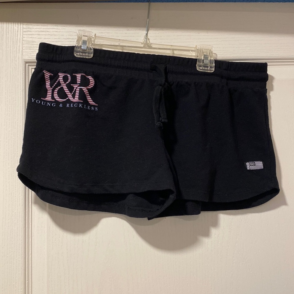 Young & Reckless M Black Shorts
